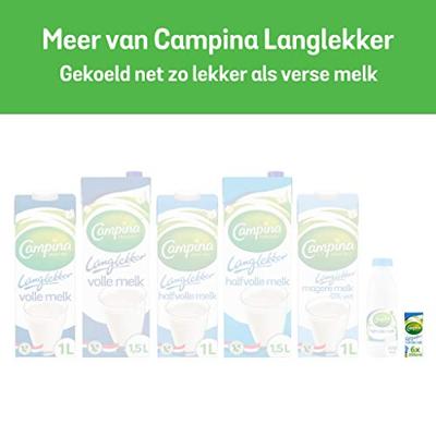 Melk campina langlekker halfvol 20cl | 5 stuks