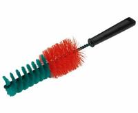 Velgborstel Vikan hard 6.5/4x32.5cm polyester - thumbnail
