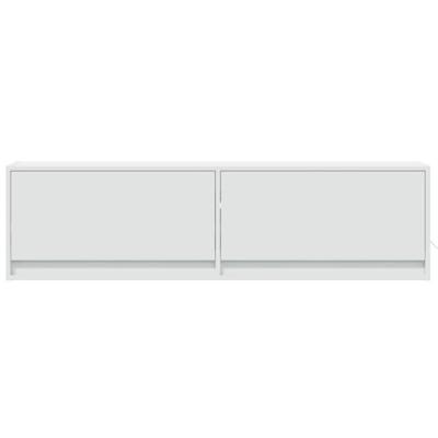 Tv-wandmeubel met LED-verlichting 140x31x38 cm wit Tv-wandmeubel met LED-verlichting 140x31x38 cm wit