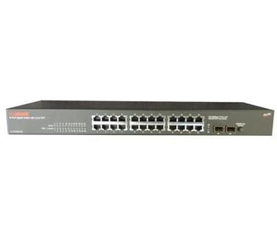 Longshine Switch 48,3cm 24x GE GS9126 2X Mini-GBIC, LCS-GS9126 (GE GS9126 2X Mini-GBIC)