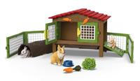 Schleich farm world konijnenhok 42728 - thumbnail