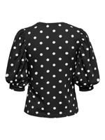 ONLY 15224909 Top Ronde hals Korte mouw Katoen - thumbnail