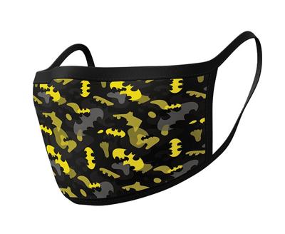 Batman Face Mask Set - Camo Yellow