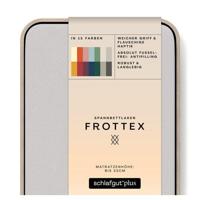 Schlafgut Schlafgut Badstof Hoeslaken XL - 180x200 - 200x200 511 Grey Light - thumbnail