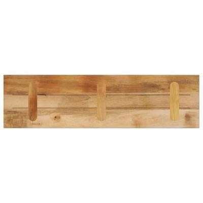Tafelblad rechthoekig 110x20x2,5 cm massief ruw mangohout