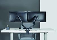 Neomounts FPMA-D650DBLACK Tafelbeugel voor monitor Aantal monteerbare displays: 1 Display(s) 43,2 cm (17) - 68,6 cm (27) Zwart Kantelbaar, Zwenkbaar, - thumbnail