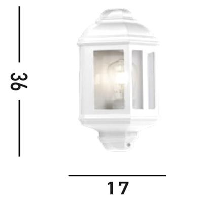 Searchlight Witte muurlampClass - 280WH