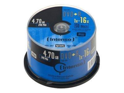 Intenso 4111155 DVD+R disc 4.7 GB 50 stuk(s) Spindel