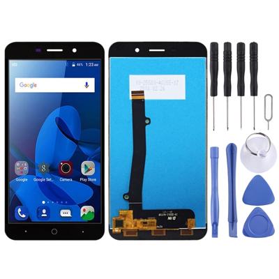 LCD-scherm en digitizer volledige montage voor ZTE Blade A602 (zwart)