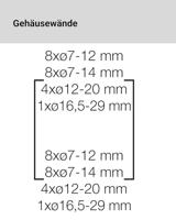 Hensel 6100226 KV 2524 Distributiekast Aantal groepen: 24 Inhoud: 1 stuk(s) - thumbnail