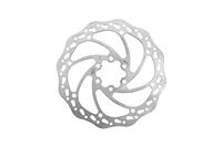 Massi Remschijf 160mm 6STD - Zilver - thumbnail