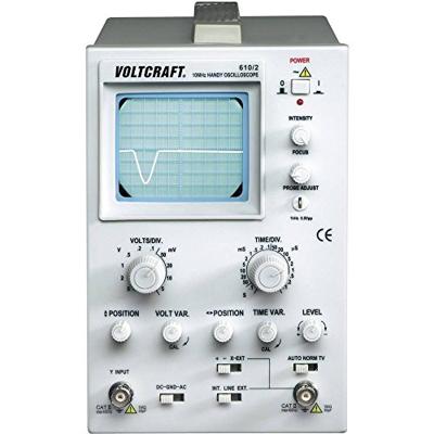 VOLTCRAFT Analoge oscilloscoop AO 610 10 MHz 1-kanaals VOLTCRAFT Analoge oscilloscoop AO 610 10 MHz 1-kanaals