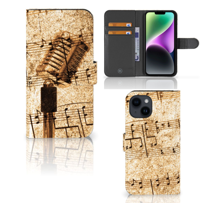 iPhone 15 | Telefoonhoesje met foto | Bladmuziek