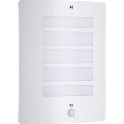 TODD-Wandlamp buiten met detector H29cm Briljantwit