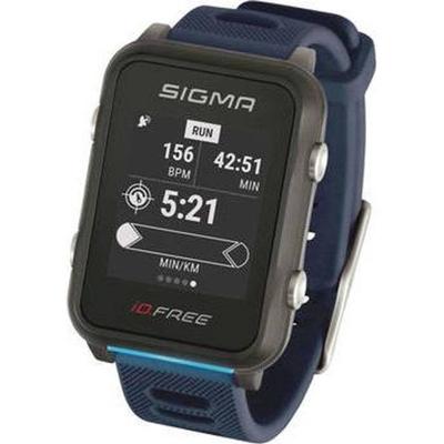 Sigma iD.FREE Sporthorloge GPS - Blauw