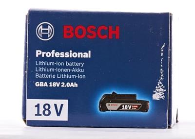 Bosch Professional GBA 18 V 1600Z00036 Gereedschapsaccu 18 V 2 Ah Li-ion Bosch Professional GBA 18 V 1600Z00036 Gereedschapsaccu 18 V 2 Ah Li-ion