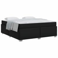 Bedframe Zwart 180 x 200 cm Kunstleer - thumbnail