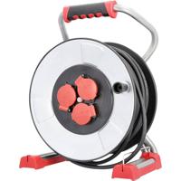 Bachmann 399.195 Kabelhaspel 40 m Zwart Randaarde stekker - thumbnail