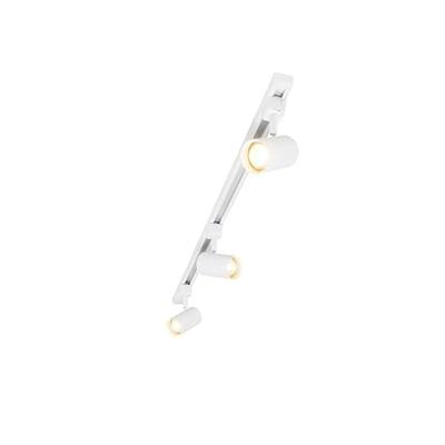 QAZQA Modern railsysteem met 3 spots wit 1-fase - Iconic Jeana