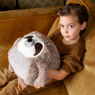Noxxiez handwarmer knuffelkussen luiaard