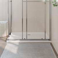 VidaXL Douchebak rechthoekig 80x110 cm abs wit - thumbnail