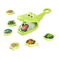 Selecta Croc chasey visspel badspeelgoed - thumbnail