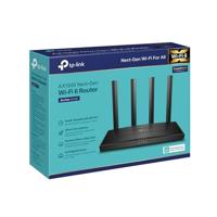 TP-Link WiFi 6 router, AX 1500 Mbps dual-band wifi-router, WiFi 6, 4 gigabit-poorten, 4 high-performance antennes, OneMesh, WPA3, ouderlijk toezicht, geïntegreerde antivirus (Archer AX18) - thumbnail