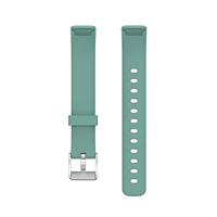 Fitbit Luxe - Sportbandje met gesp - Maat: Large - Groen - thumbnail