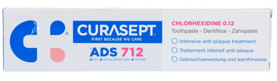 Curasept ADS Gel-tandpasta - 0,12% chloorhexidine 75 Milliliter