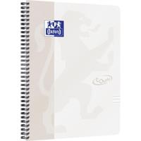 Oxford School Touch spiraalblok, ft A4, 140 bladzijden, gelijnd, grijs - thumbnail