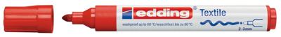 Textielmarker edding 4500 rond 2-3mm rood