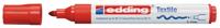 Edding textielmarker 4500 rood - thumbnail
