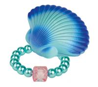 Moses armband magische schelp blauw - thumbnail