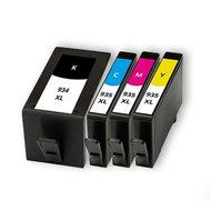 Huismerk HP 934/935 XL Inktcartridges Multipack (zwart + 3 kleuren) - thumbnail