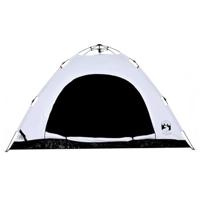 Tent 5-persoons snelontgrendeling verduisterende stof wit - thumbnail