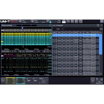 Uni-T MSO3000HD-FLEX Meetsoftware Upgrade