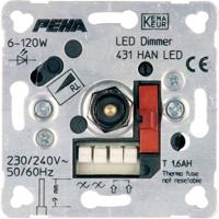 Peha LED draaidimmer 6-60W D 431 HAN LED O.A. - thumbnail