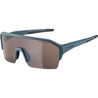 Alpina sport sportbril ram hr q-lite zilv. spiegellens blauw - thumbnail