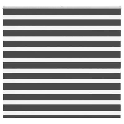 VidaXL Zebra rolgordijn 155x100 cm stofbreedte 150,9 cm zwart