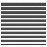 VidaXL Zebra rolgordijn 155x100 cm stofbreedte 150,9 cm zwart - thumbnail