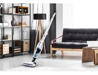 Domo steelstofzuiger 2 in 1 met oplaadbare batterij, 14,4 V, wit - thumbnail