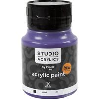 Creall Studio Acrylverf, dekkend, violet (25), 500 ml/ 1 fles - thumbnail