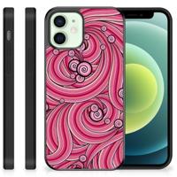 iPhone 12 Mini Case Swirl Pink - thumbnail