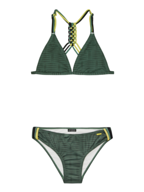 Protest zomer triangel bikini meisjes - groen - Fimke