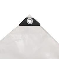 Dekzeil 650 g/m 3x3 m wit - thumbnail