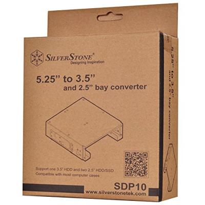 SilverStone SST-SDP10B inbouwframe - thumbnail