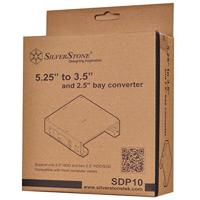 SilverStone SST-SDP10B inbouwframe - thumbnail