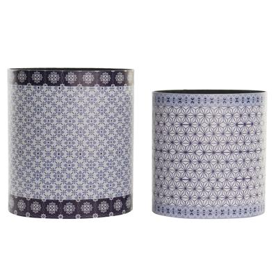 Blokkenset DKD Home Decor Blauw Hout (31,5 x 23 x 35,3 cm)