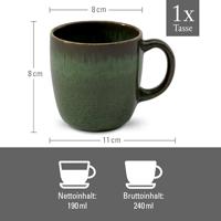 LIKE BY VILLEROY & BOCH - Lave - Koffiekop 0,20l Vert - thumbnail