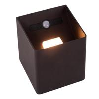 Lucide VERTIGO - Oplaadbare Wandlamp Binnen/Buiten - Accu/Batterij - LED Dimb. - 1x6W 2700K - IP54 - Bewegingssensor - Magnetisch - Zwart - thumbnail